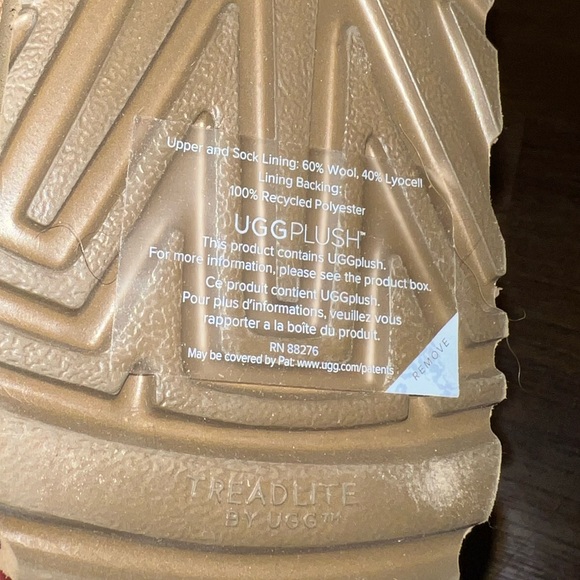 Like New UGG Chesnut Chukka Treadlite Plush Wool Sockliner Boots Mens Size 10 - Picture 10 of 12